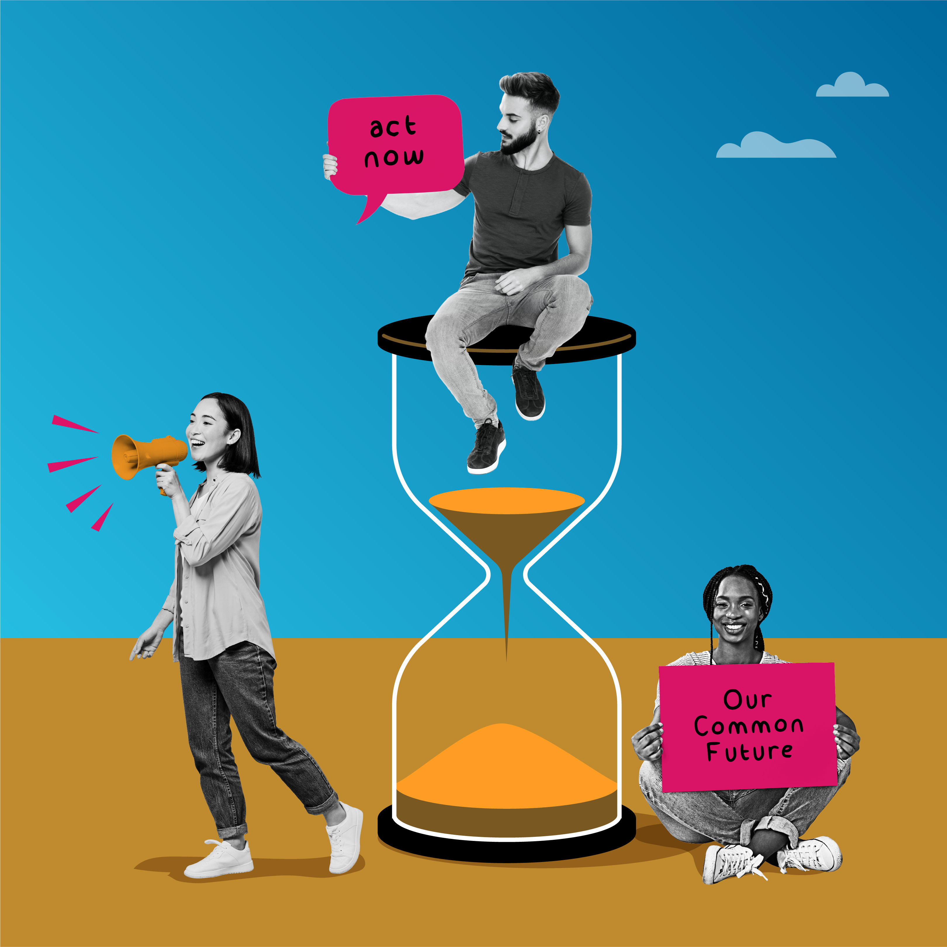Speak up with your time graphic